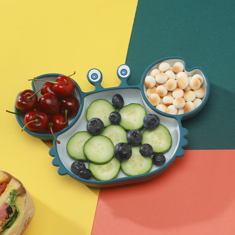 Silicone Baby Feeding Plate And Non Slip Bowl