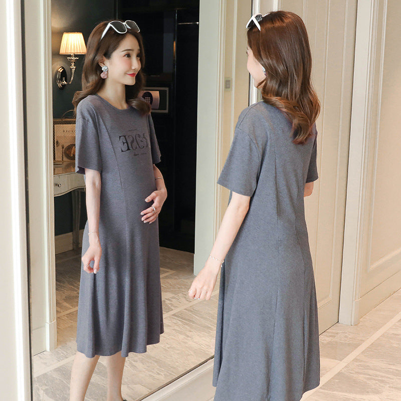 Short Sleeve Maternity Dress