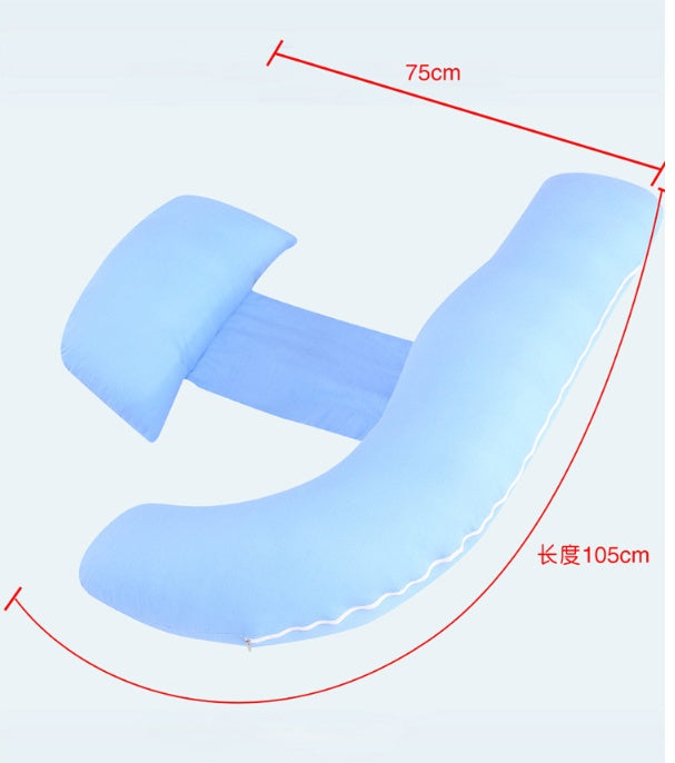 Multi-Functional U-Shaped Maternity Pillow, Waist & Breastfeeding Pillow
