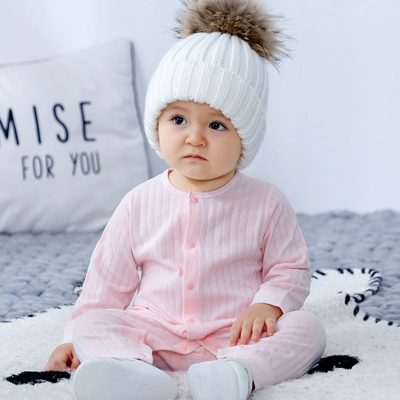 Cotton Baby Onesies Spring Autumn Pajamas