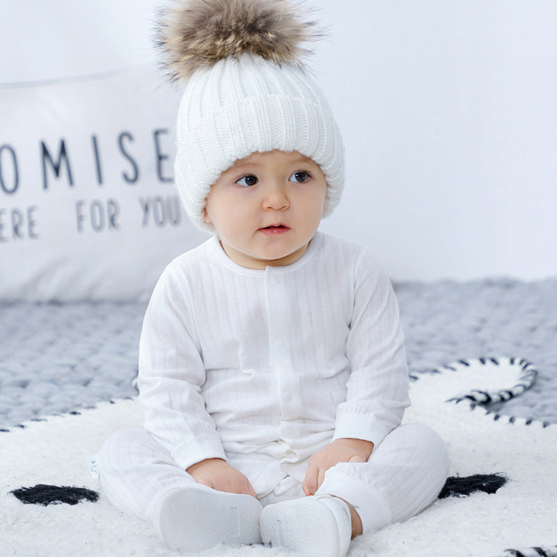 Cotton Baby Onesies Spring Autumn Pajamas