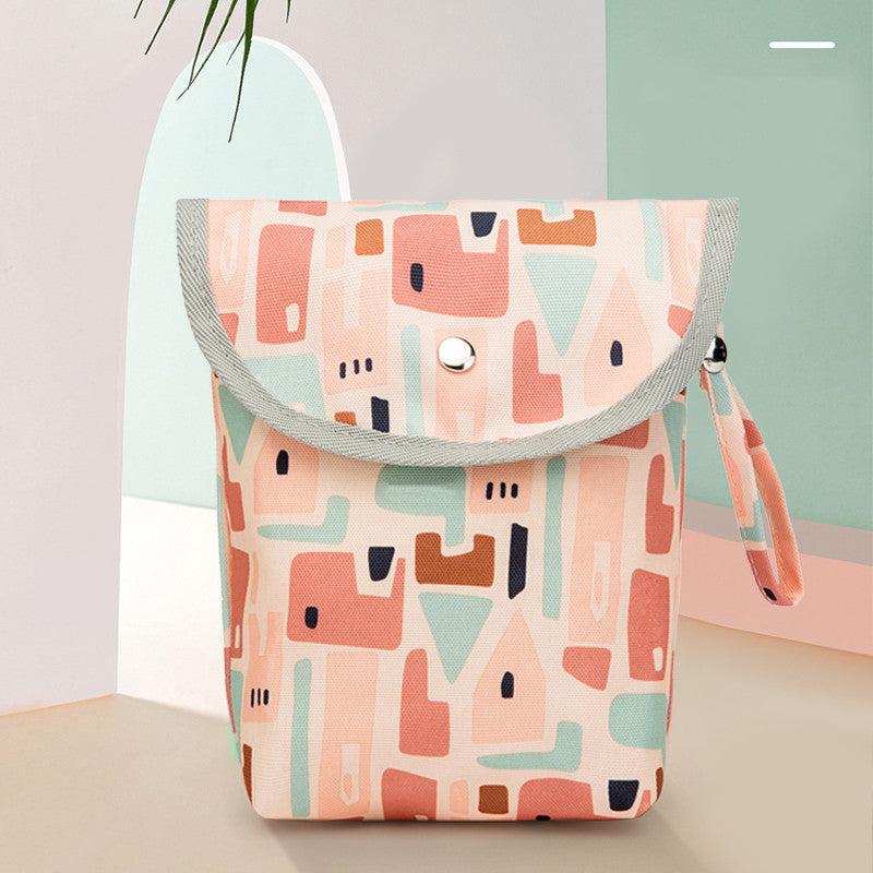 Waterproof Baby Diaper Storage Bag, Portable Mummy Bag