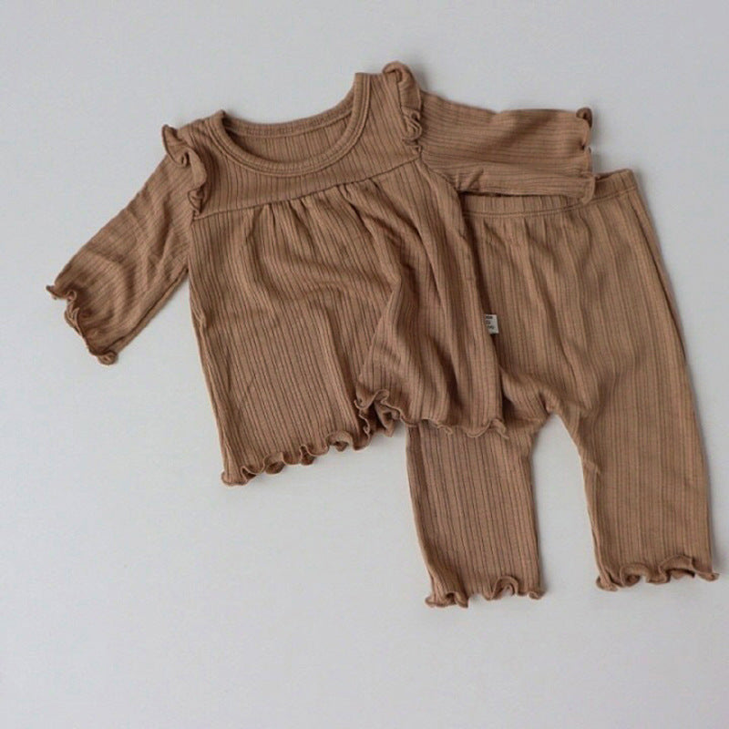 Cotton Baby Pajamas Soft Bottoming Suit