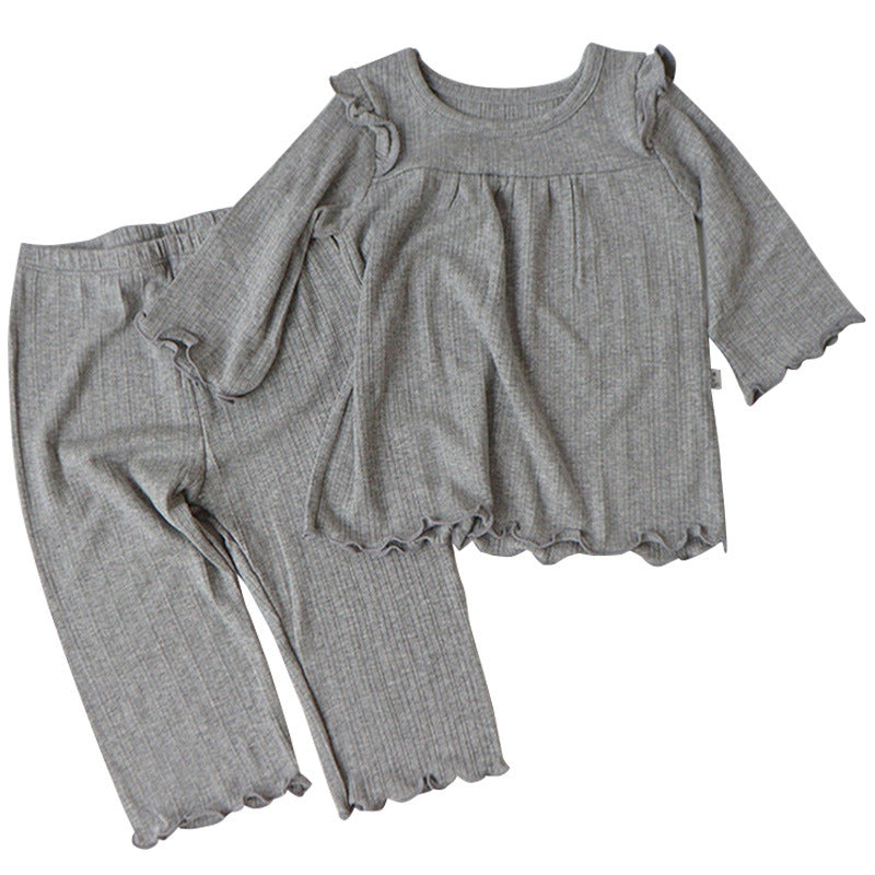 Cotton Baby Pajamas Soft Bottoming Suit