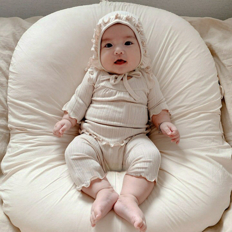 Cotton Baby Pajamas Soft Bottoming Suit