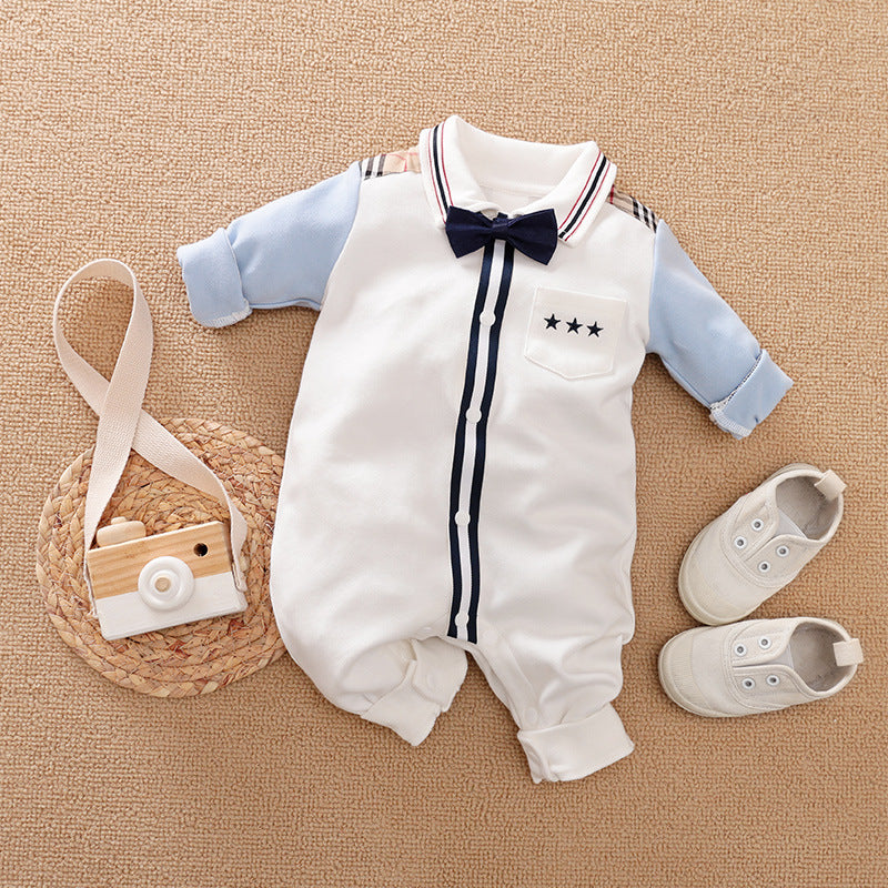 Baby Gentleman Long Sleeve Romper