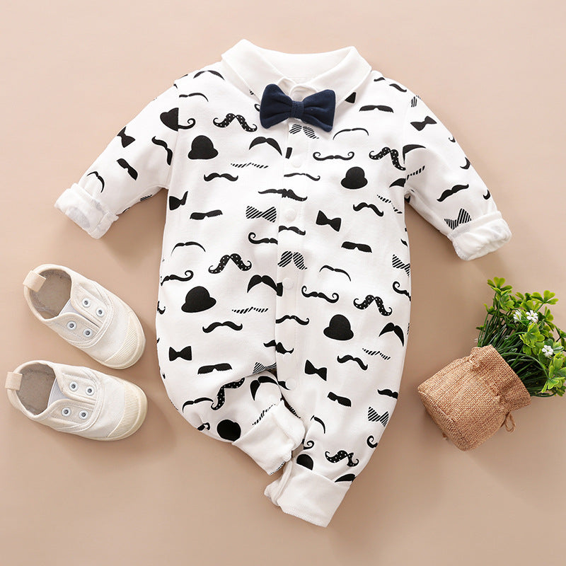 Baby Gentleman Long Sleeve Romper