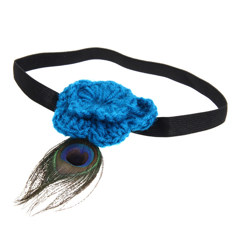 Newborn Baby Peacock Wings Photo Outfit