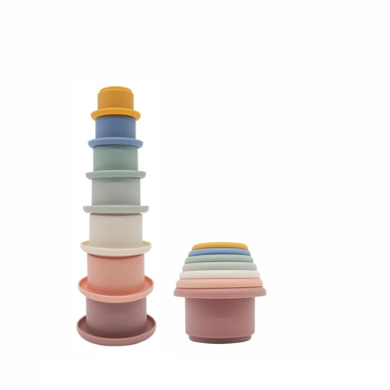 Baby Stacking Cups Interactive Silicone Educational Toy