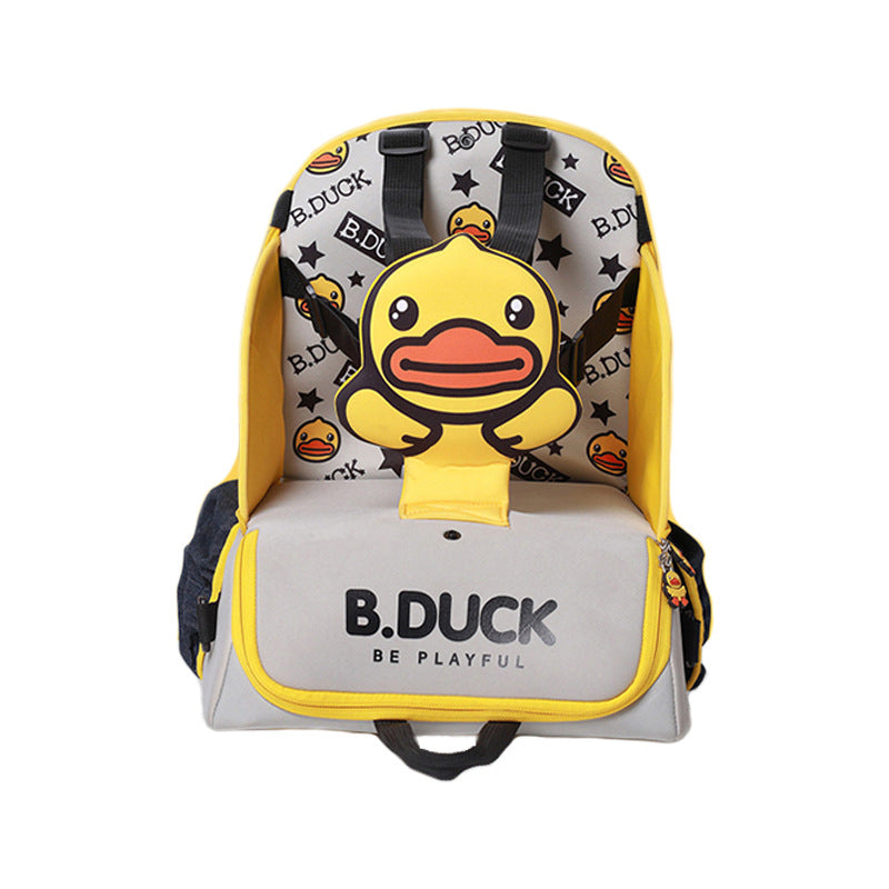 Multifunctional Baby Diaper Bag, Portable Child Dining Chair Bag