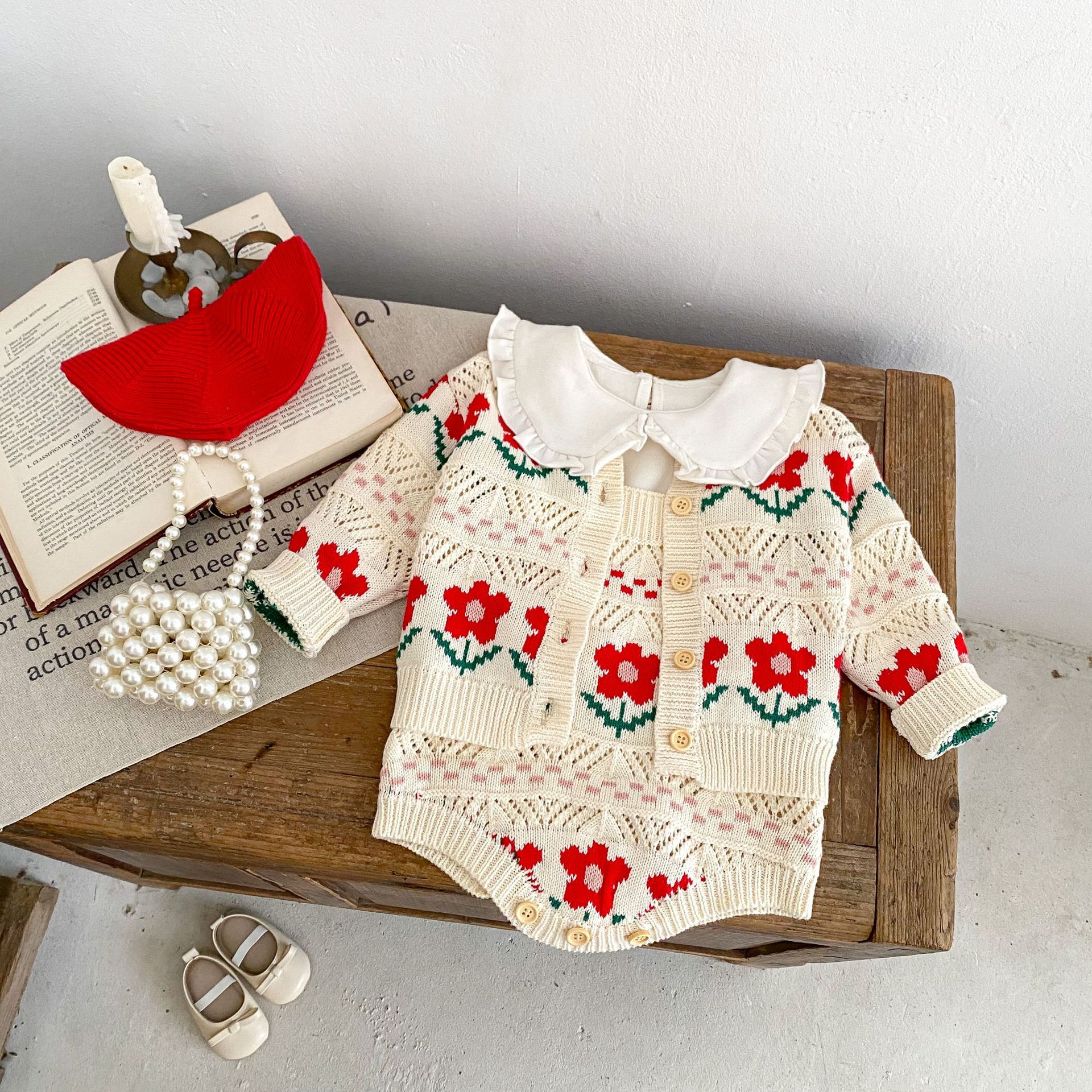 Autumn Clothing Infant Baby Girl Baby Sweaters Cardigan Clothes