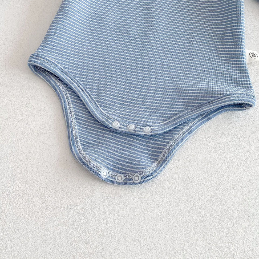 Striped Triangle Rompers Male And Female Baby Long Sleeve Jumpsuit