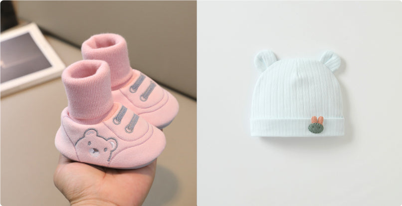 Baby Cloth Shoes Simple Baby Indoor Non-slip Toddler Shoes