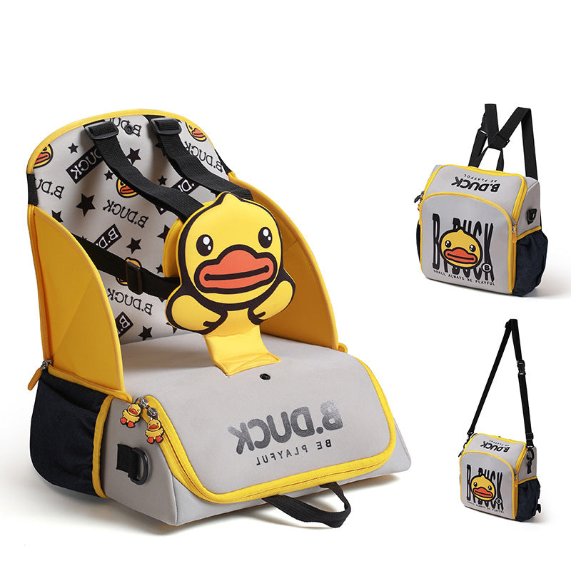 Multifunctional Baby Diaper Bag, Portable Child Dining Chair Bag