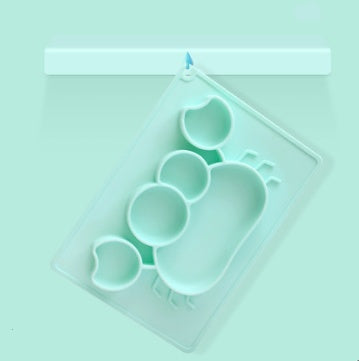 Baby Silicone Suction Cup Cartoon Learning Feeding Bowl