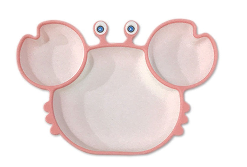 Silicone Baby Feeding Plate And Non Slip Bowl