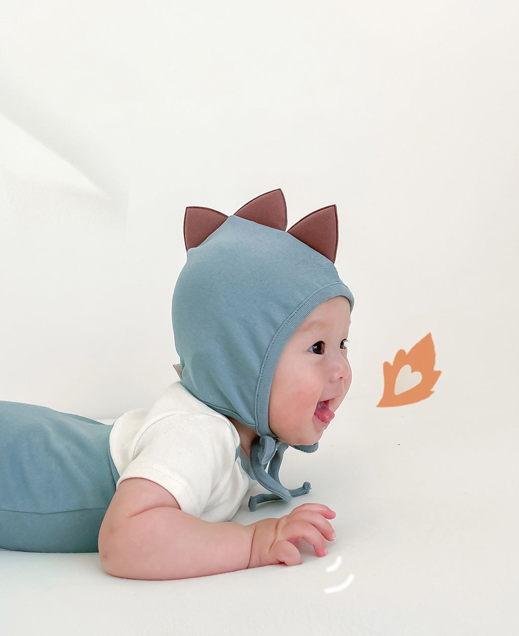 Ins Xiaolong Color Matching Modeling Romper Baby Rompers Suit