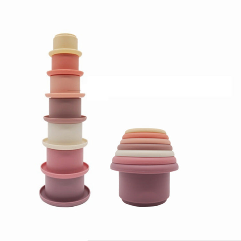 Baby Stacking Cups Interactive Silicone Educational Toy