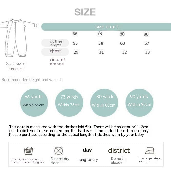 Baby One-Piece Western Style Pajama Romper