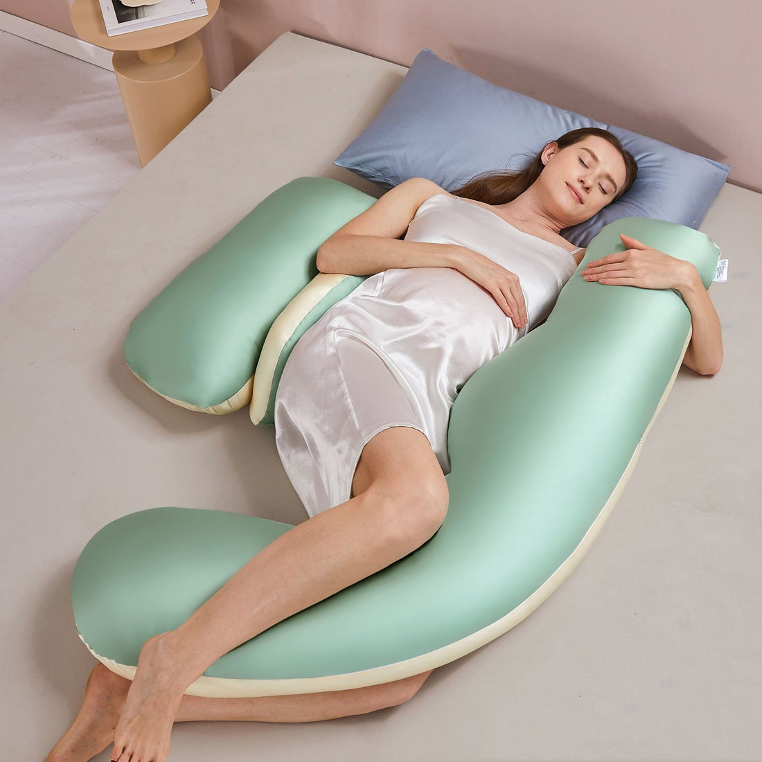 Summer Tencel Maternity Pillow Lumbar Side Sleeping Pillow