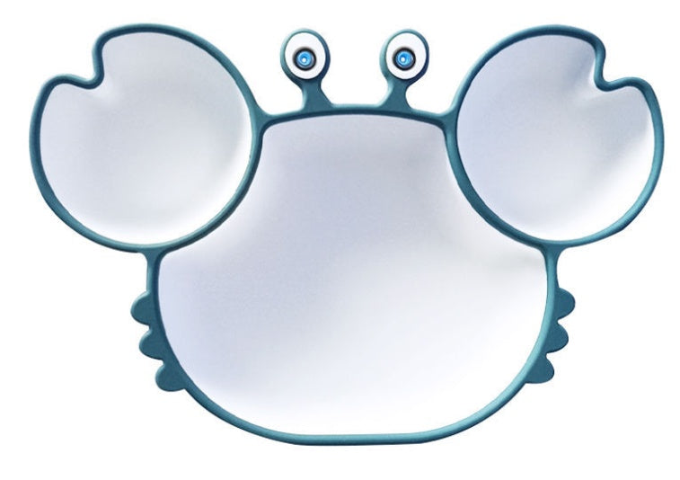Silicone Baby Feeding Plate And Non Slip Bowl