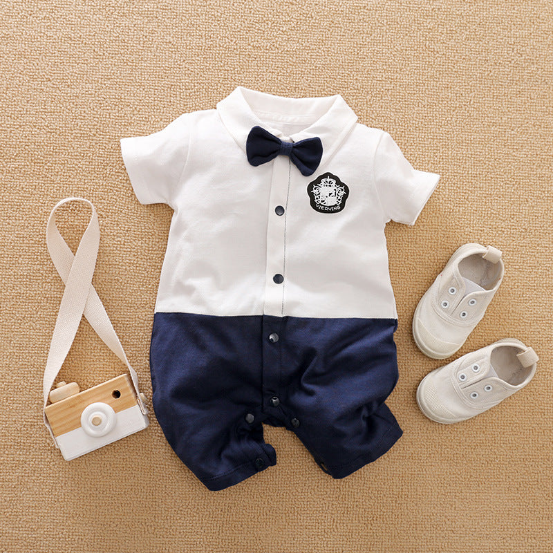 Baby Gentleman Long Sleeve Romper