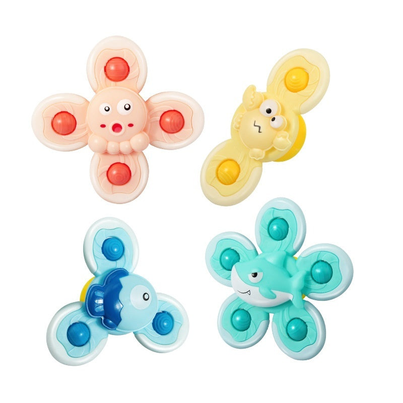 Baby Rotary Dining Chair Teether Rattle Puzzle Toy