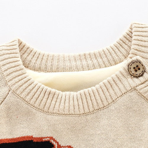 Newborn Baby Crawling Clothes Thickened Harness