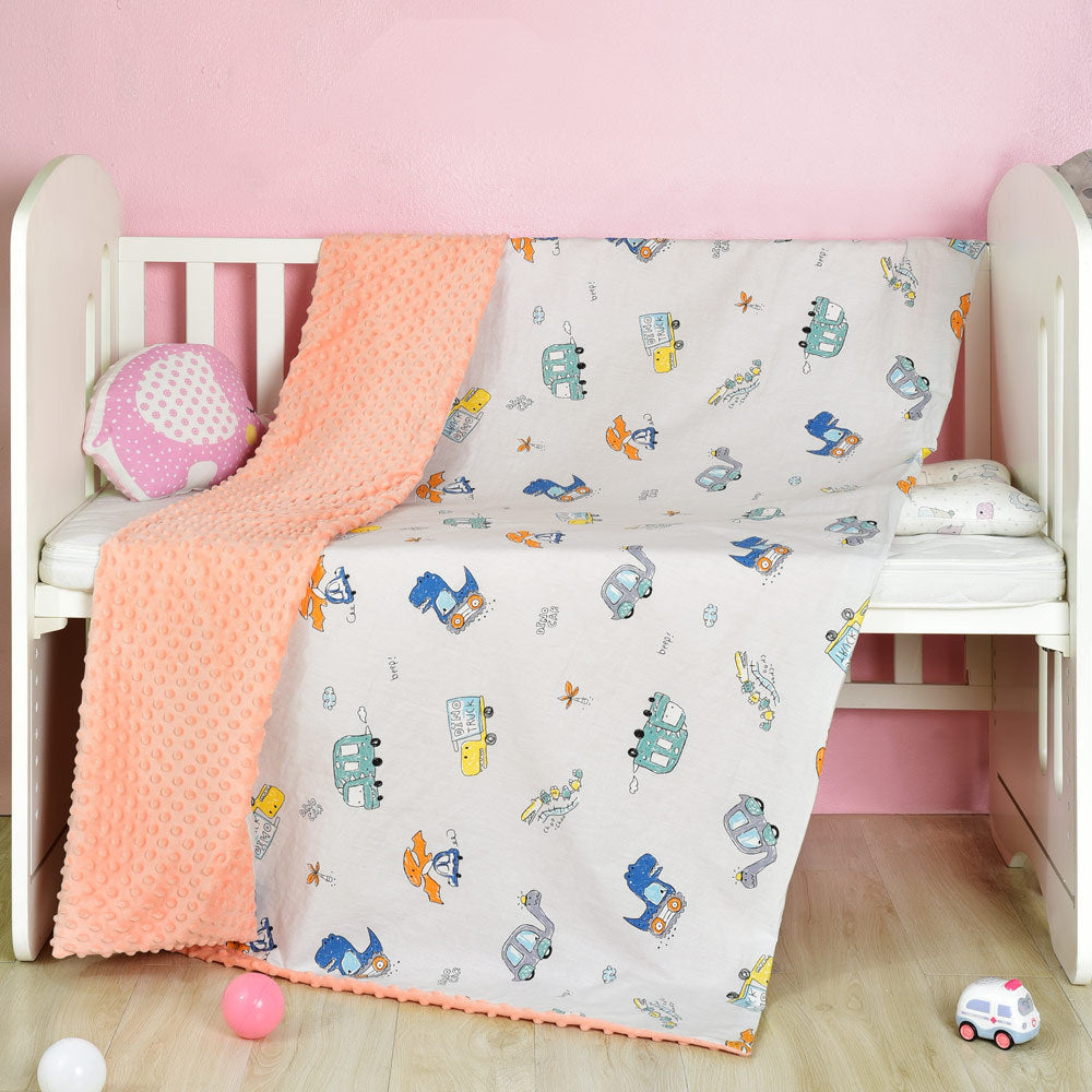 Cotton Bean Baby Cartoon Blanket Quilt