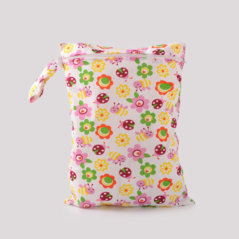 Baby Storage Bag Cartoon Diaper Pocket