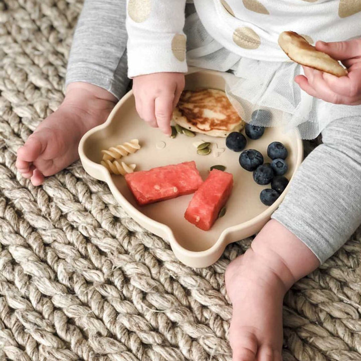 Silicone Spork Baby Tableware Set, Bear Design
