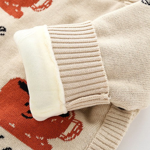 Newborn Baby Crawling Clothes Thickened Harness