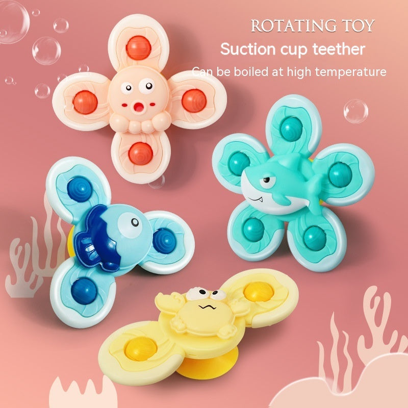 Baby Rotary Dining Chair Teether Rattle Puzzle Toy