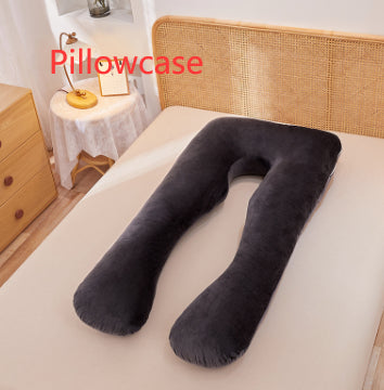 Multifunctional Maternity U-Shape Pillow, Pure Cotton, Removable & Washable