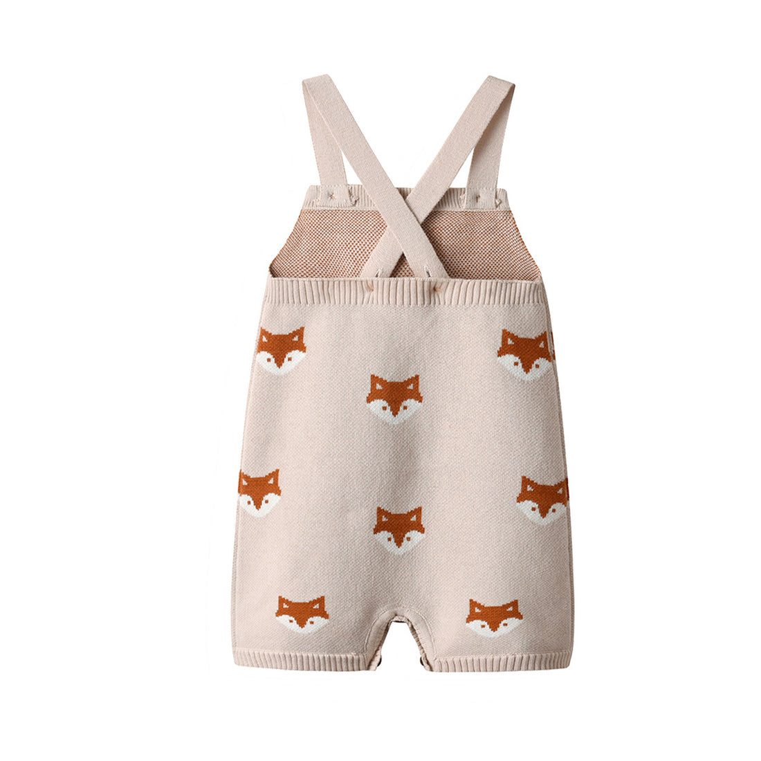 Fox Knitted Baby Romper Spring Autumn Jumpsuit