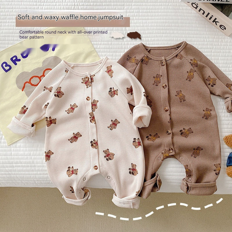 Baby One-Piece Western Style Pajama Romper