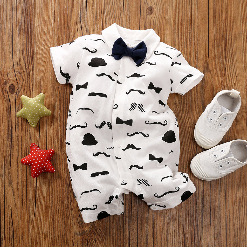 Baby Gentleman Long Sleeve Romper