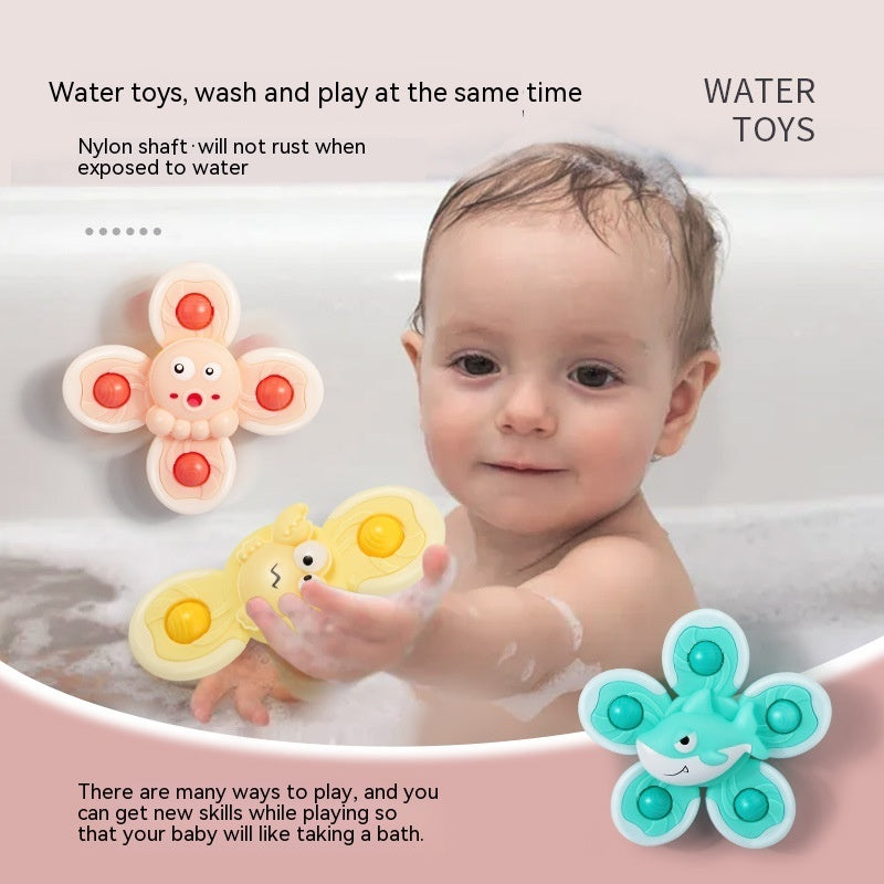 Baby Rotary Dining Chair Teether Rattle Puzzle Toy